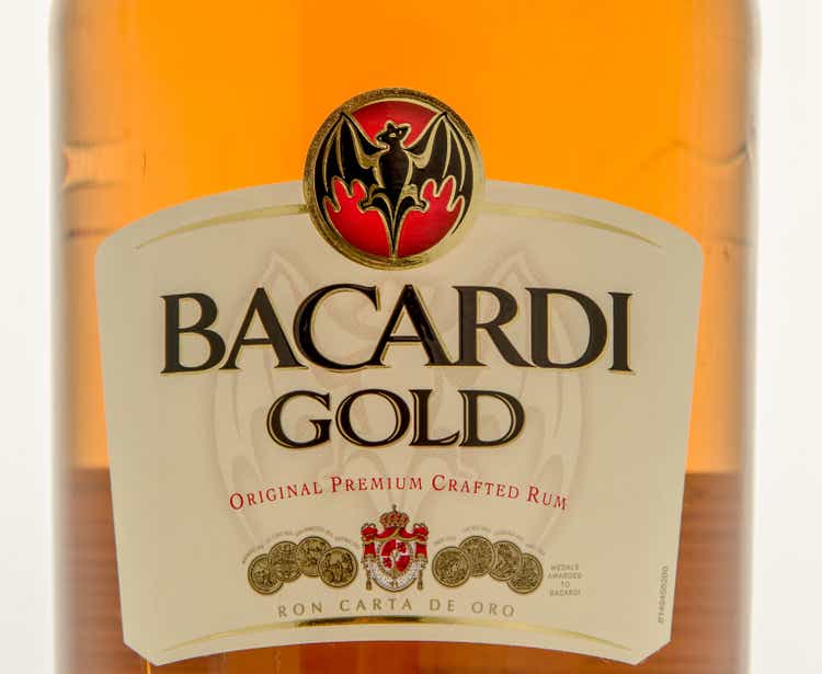 Barcardi Gold Rum