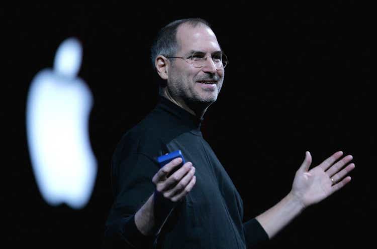 Apple CEO Steve Jobs delivered the opening keynote at Macworld