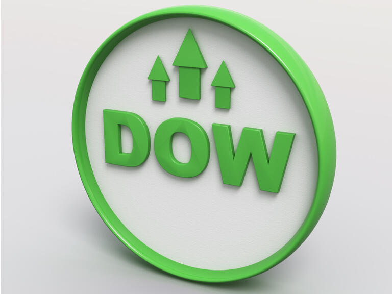 Dow Jones 3D Button Concept I