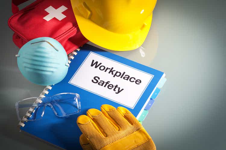 Workplace Safety Handbook Manual and Occupational Equipment for Work Training