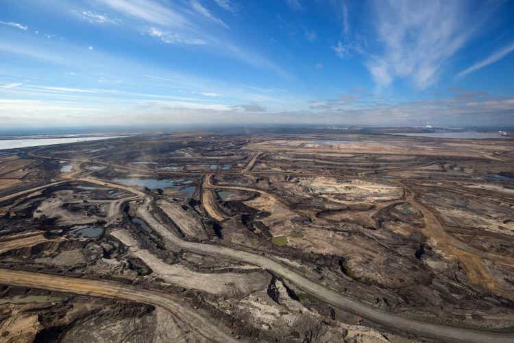 Oilsands Aerial Photo