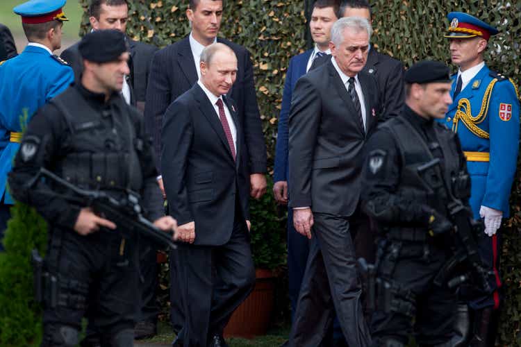 President Vladimir Putin & Tomislav Nikolic