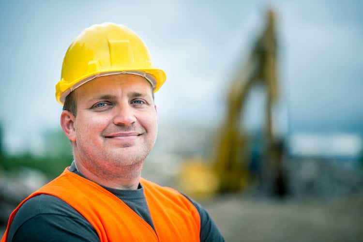 Construction Worker"s Portrait