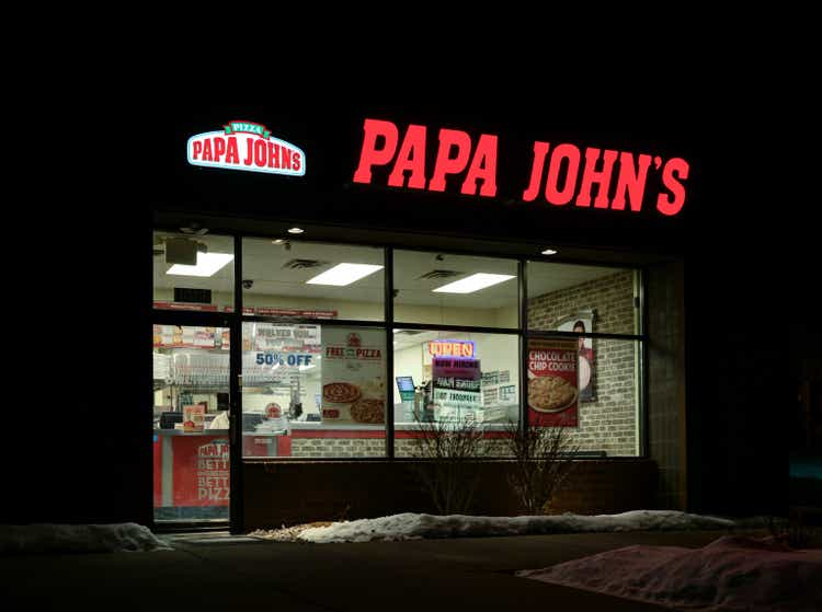 Papa John"s Restaurant Exterior