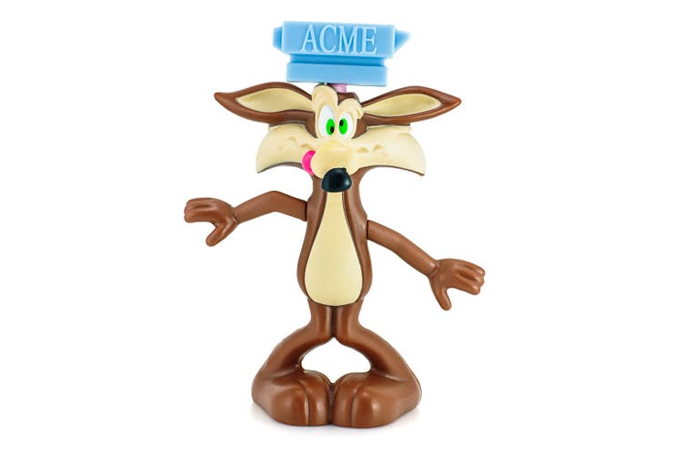 Wile E. Coyote figure toy character form Looney Tunes