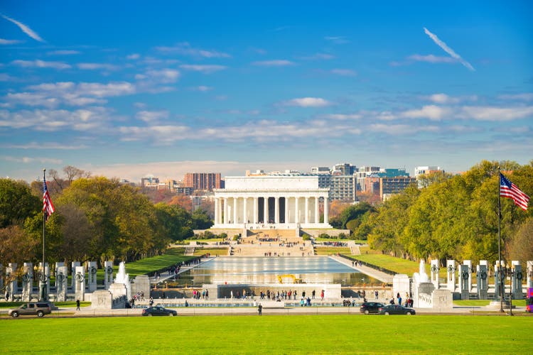 Lincoln memorial in Washington DC