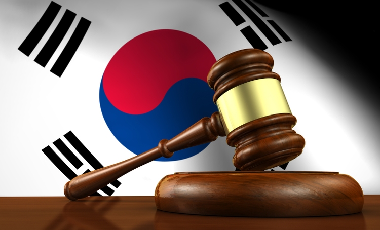 South Korea Law Legal System Concept