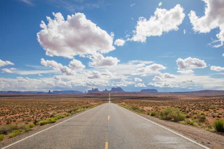 Endless Highway Monument Valley Route 163 Arizona Utah USA