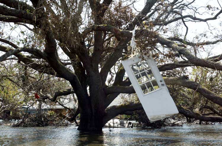 Remaining Residents Struggle In Storm-Ravaged Gulf Coast