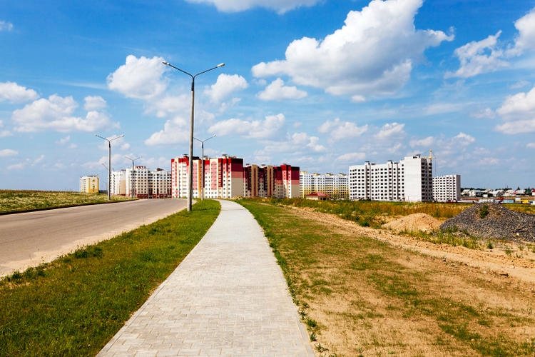 construction of the building