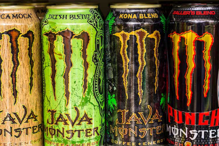 Monster Beverage Display IV