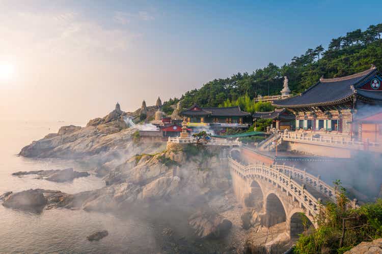 Haedong Yonggungsa Temple in Busan, South Korea