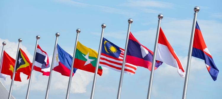 National flags of Southeast Asia countries