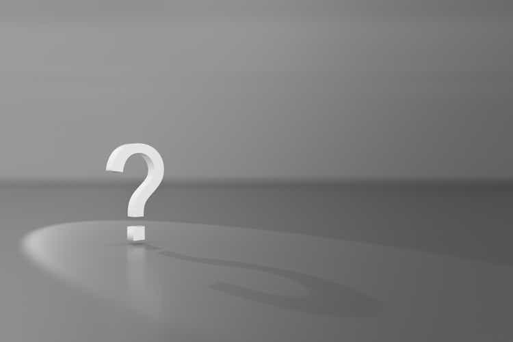 question mark isolated white background