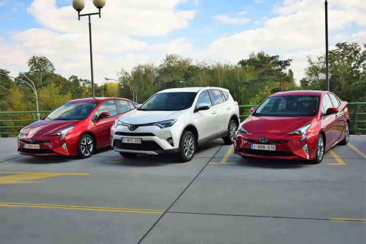 Hybrid vehicles from Toyota