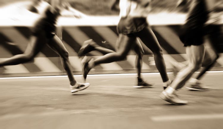 international marathon runner