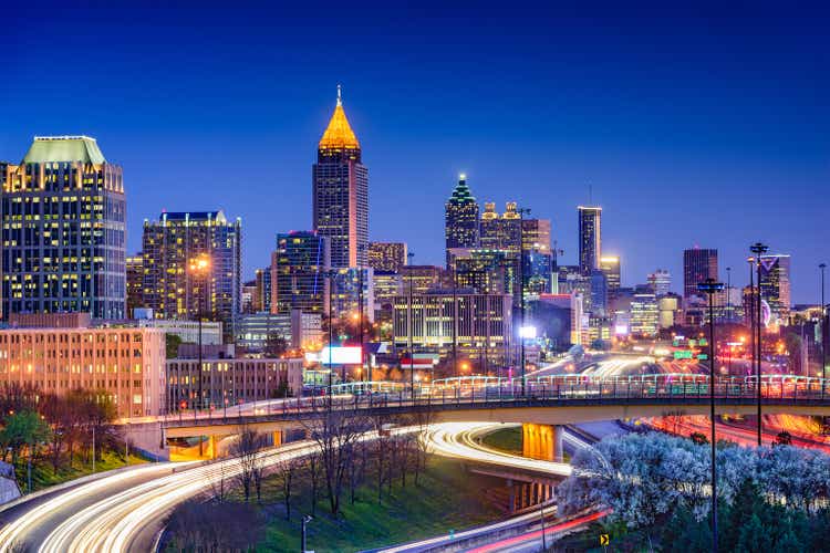 Skyline of Atlanta Georgia