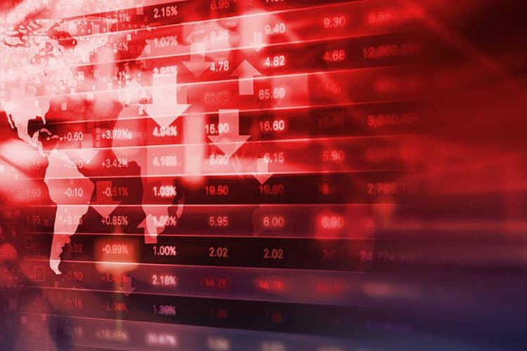Stock exchange background design