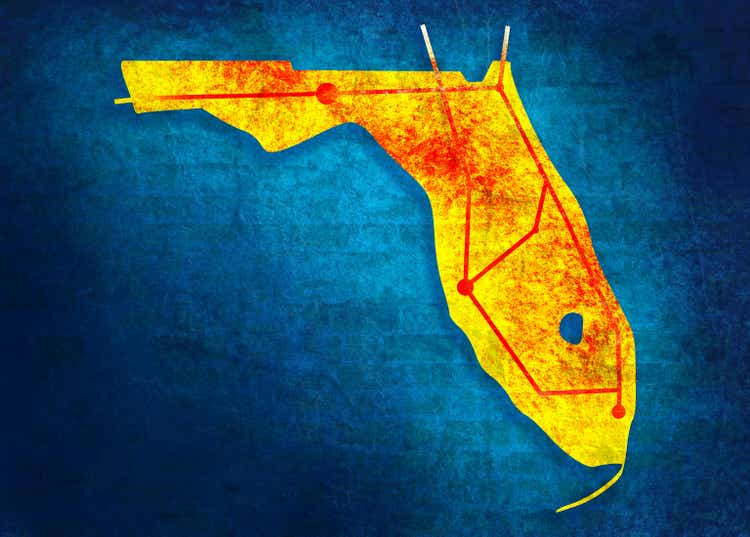 Florida state road map