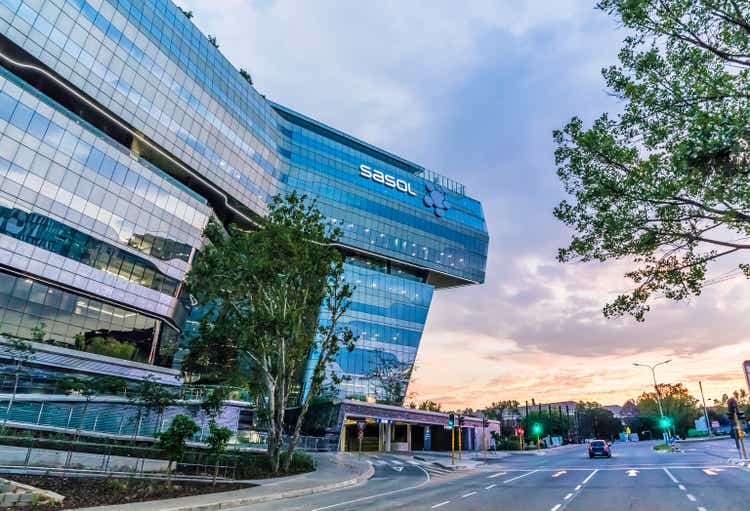 Sasol Office building in Sandton City