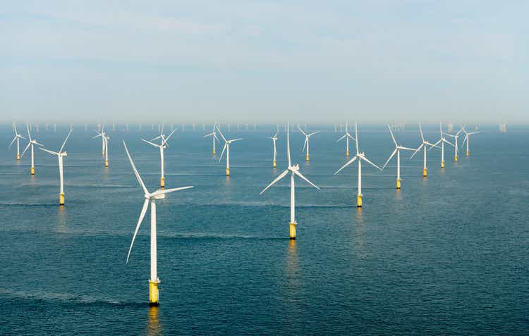 Offshore wind farm, North Sea