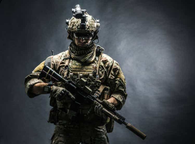 Army Ranger in Field Uniforms