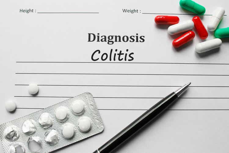 Colitis on the diagnosis list, medical concept