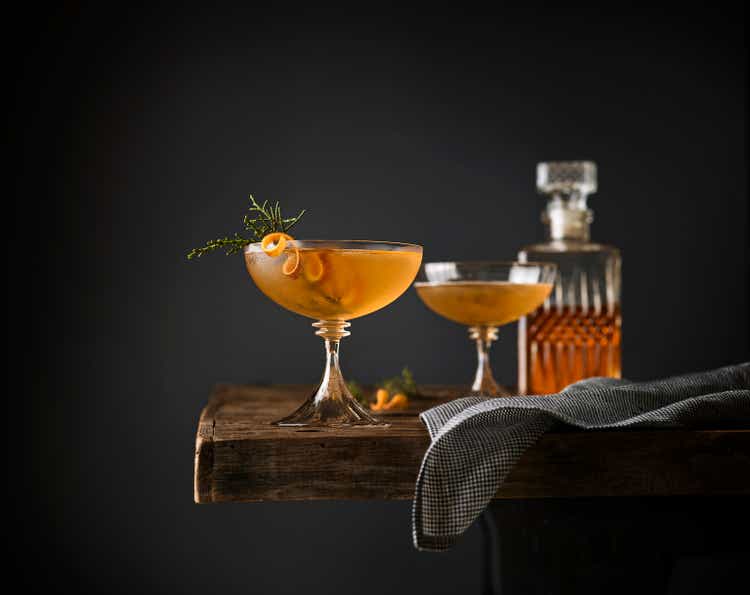 Juniper Manhattan Cocktails