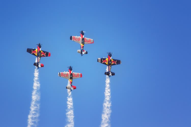 The Flying Bulls Aerobatic Team, Air Show SIAF 2016 International Air Fest, Sliac Airport, Slovakia