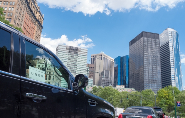 Servizio auto Uber a New York