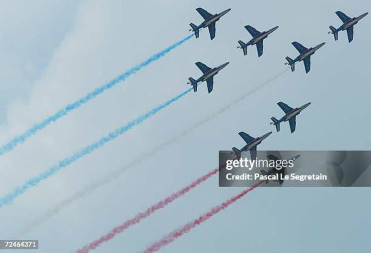 Formation Flying At Paris Air Show