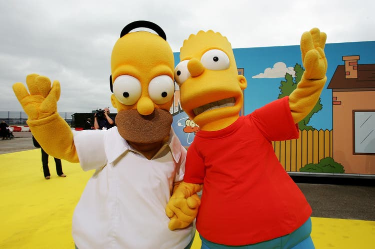The Simpsons Movie - UK film premiere - Red Carpet