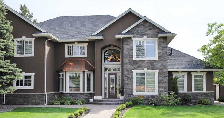 Canada, British Columbia, Kelowna, house exterior