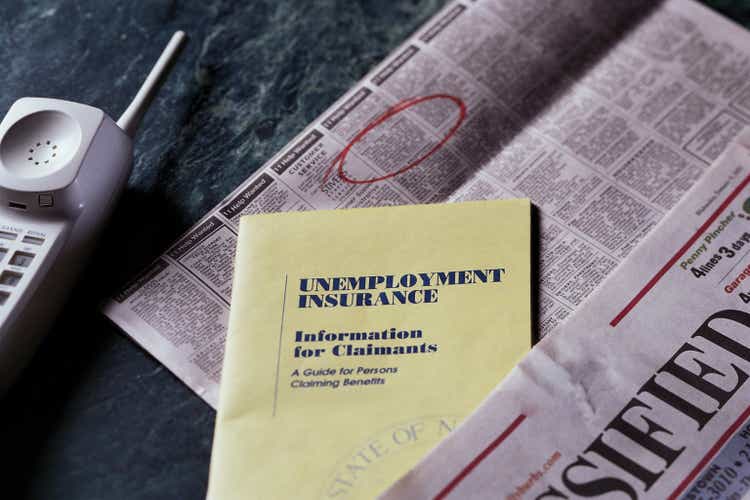 Unemployment insurance still life