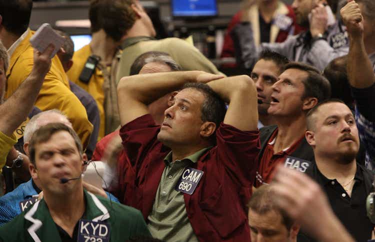 Traders On Chicago Mercantile Exchange React To Global Market Slide