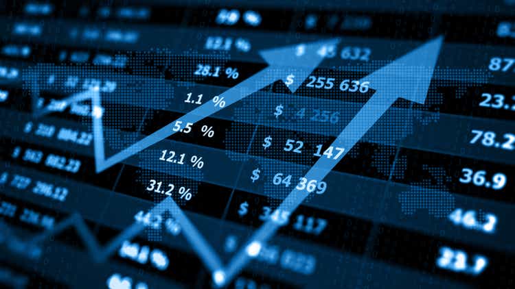 Business graph and charts