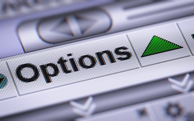 The Index of Options on The Screen.