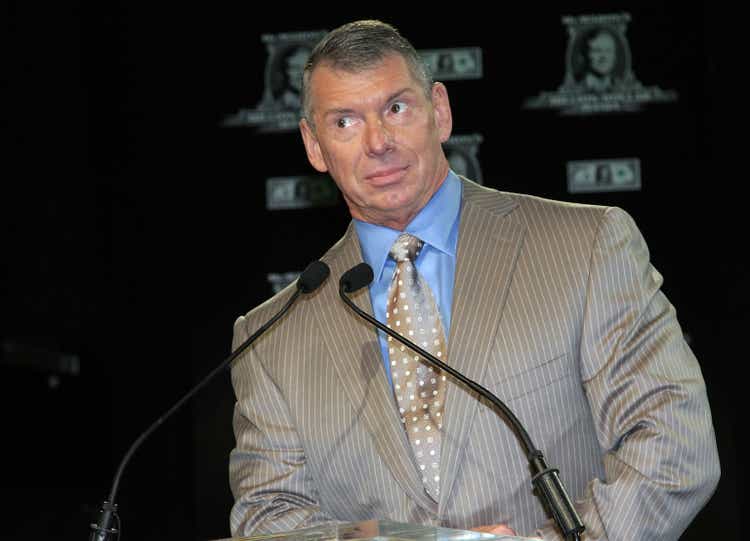Vince McMahon reclaims WWE chairmanship; Khan will be sole CEO (NYSE:WWE)