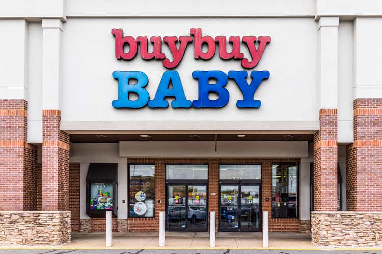 Buy Buy Baby store facade exterior