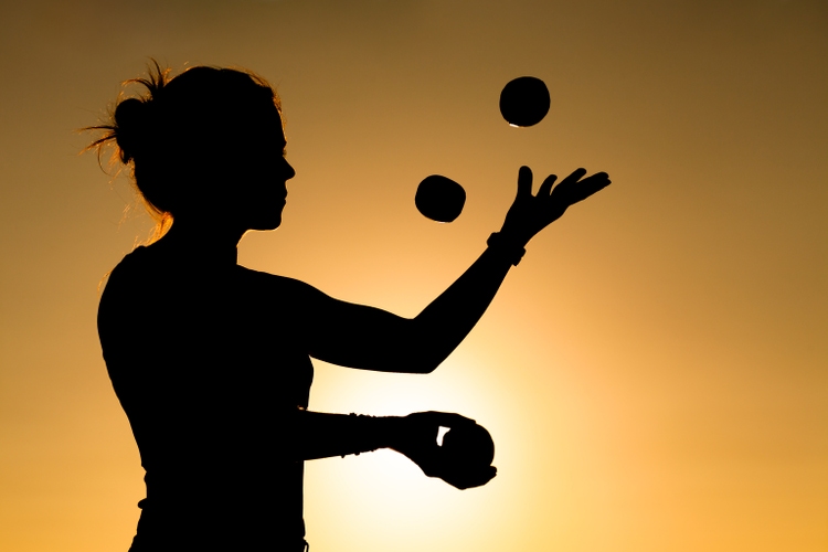 Woman Juggler