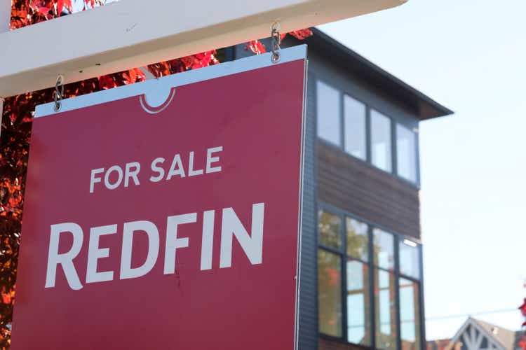 Redfin Real Estate Yard Sign Pictures in Seattle
