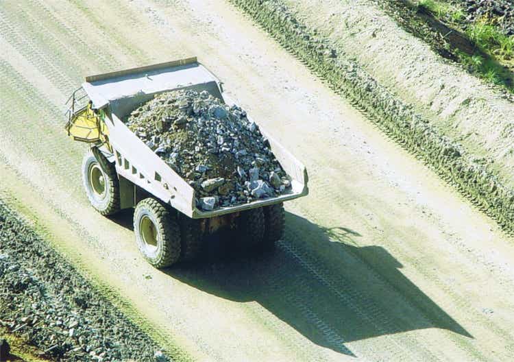 Mining Dump Truck Waihi