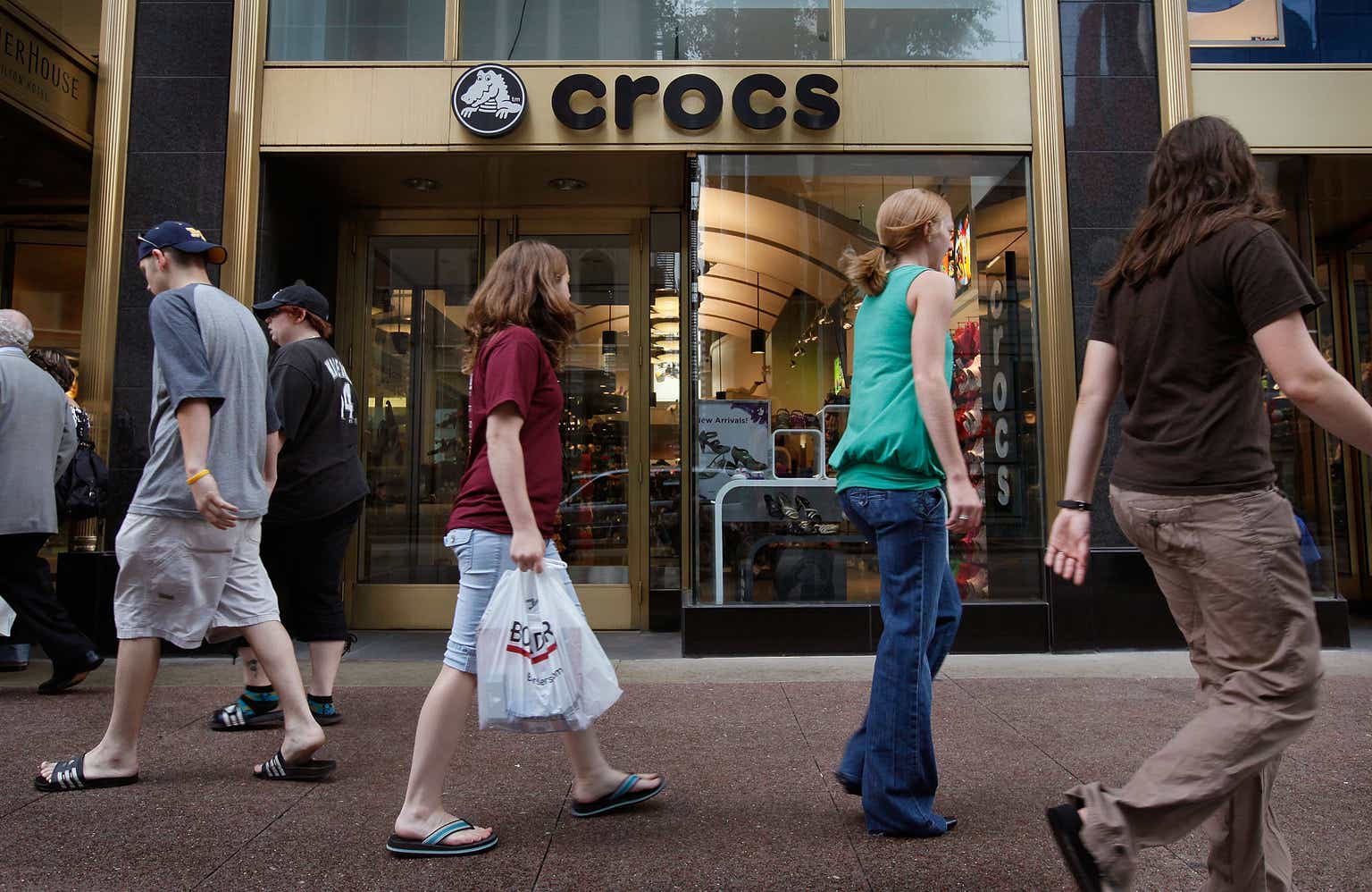 Crocs Sees 'Tremendous' Wholesale Demand for Hey Dude