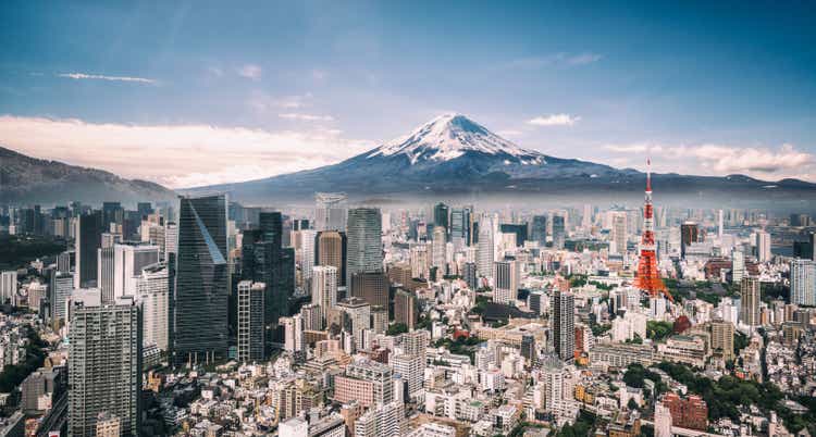 Mt. Fuji and Tokyo Skyline