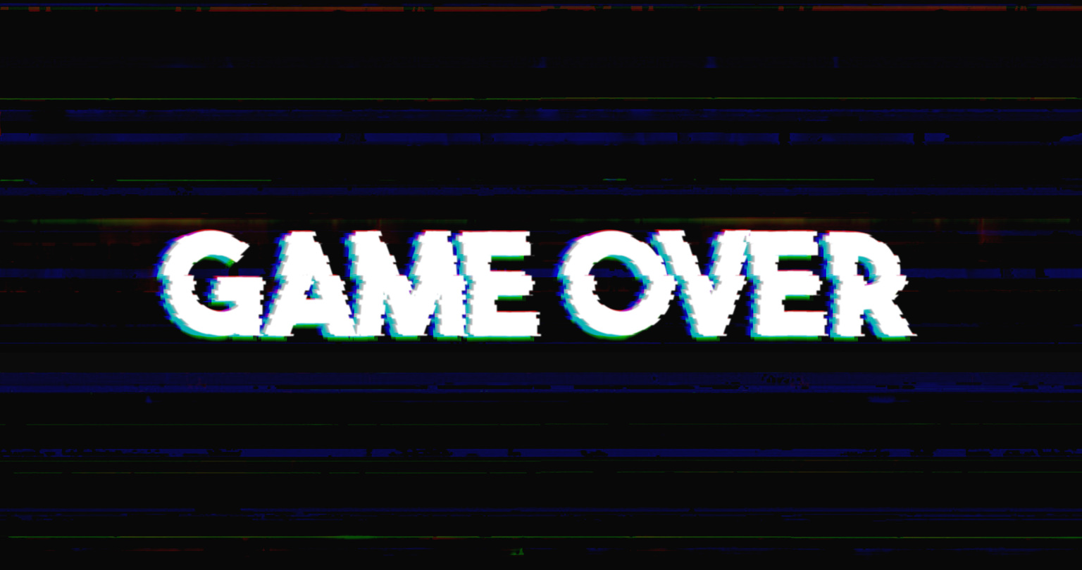 Картинка game over