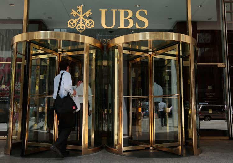UBS Q2 Earnings Investors Far Too Pessimistic; Stock Undervalued (NYSE