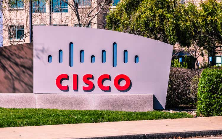 CISCO company sign