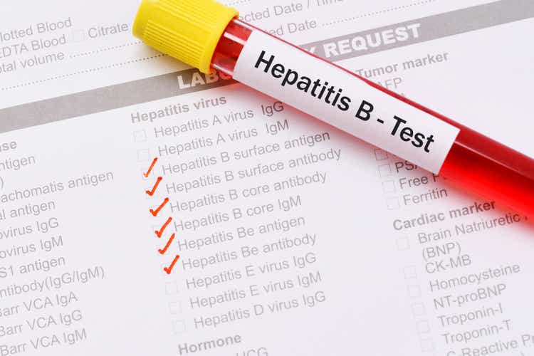 Hepatitis B test