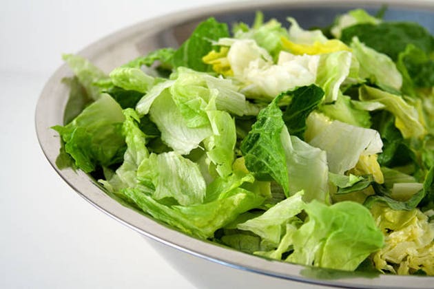 Big Bowl of Fresh Lettuce