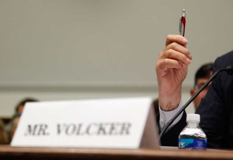 Paul Volcker Testifies Before House Financial Services Committee